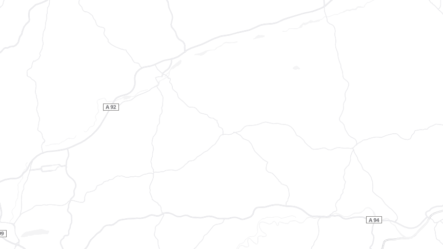 Map of the job locations