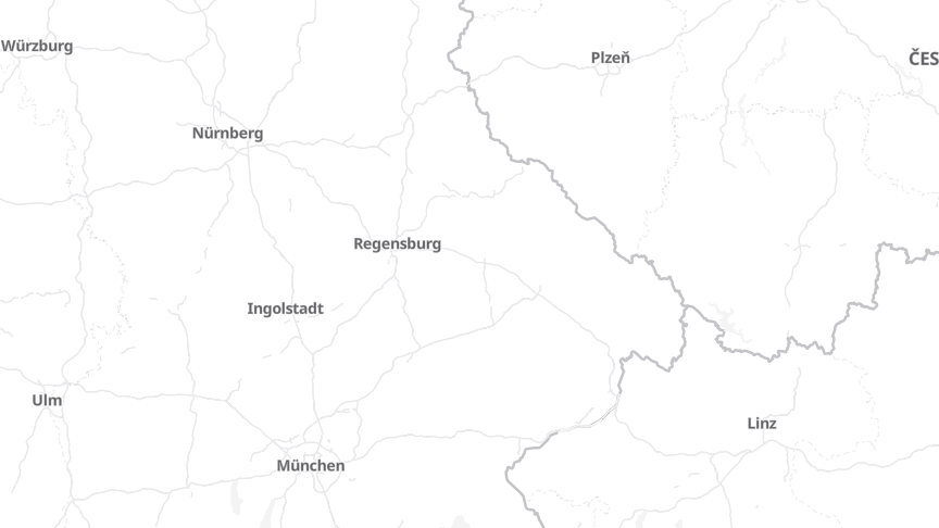 Map of the job locations