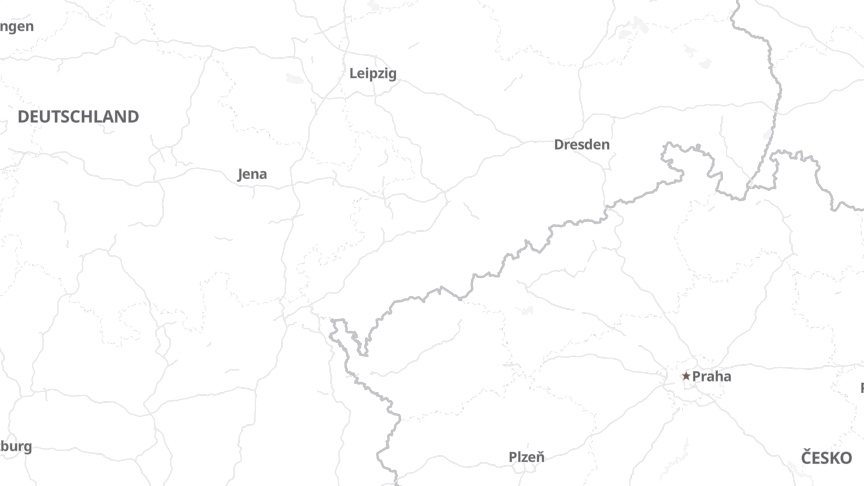 Map of the job locations