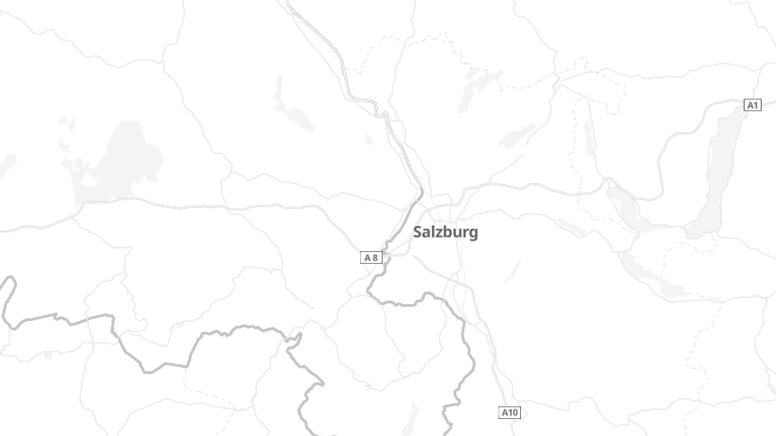 Map of the job locations
