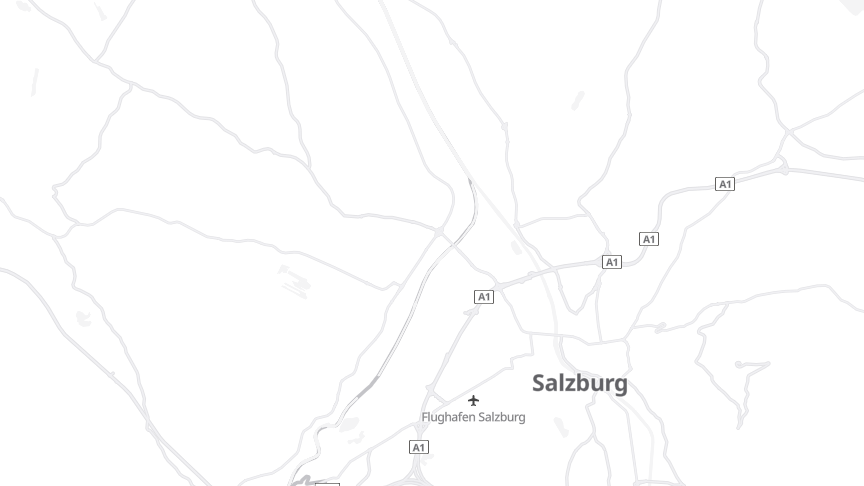 Map of the job locations