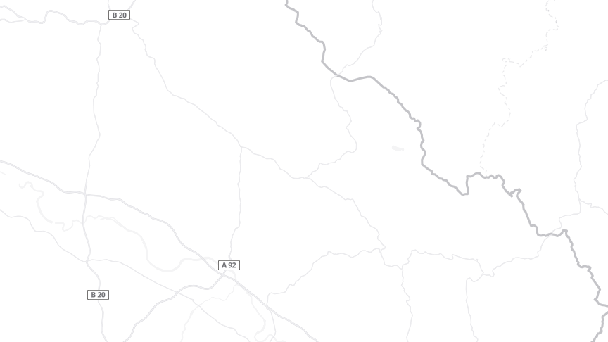 Map of the job locations