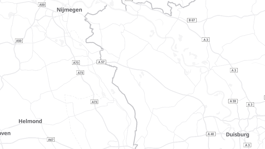 Map of the job locations