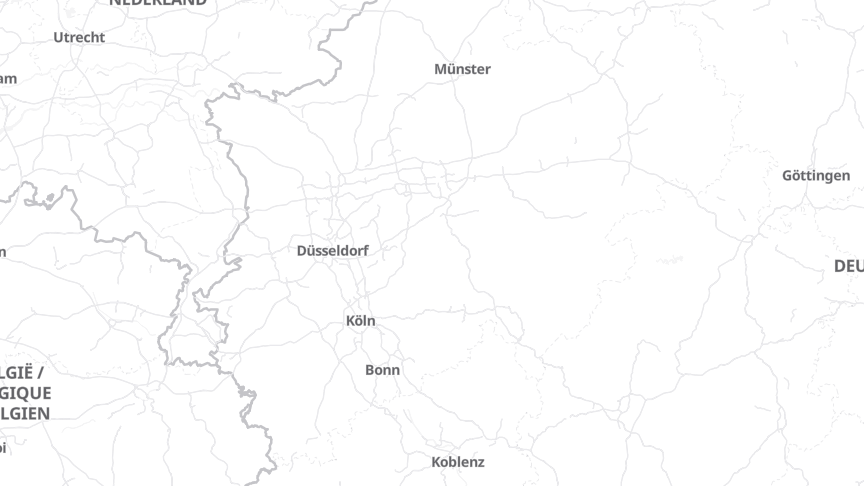 Map of the locations of Rechenzentrum der Finanzverwaltung des Landes Nordrhein Westfalen