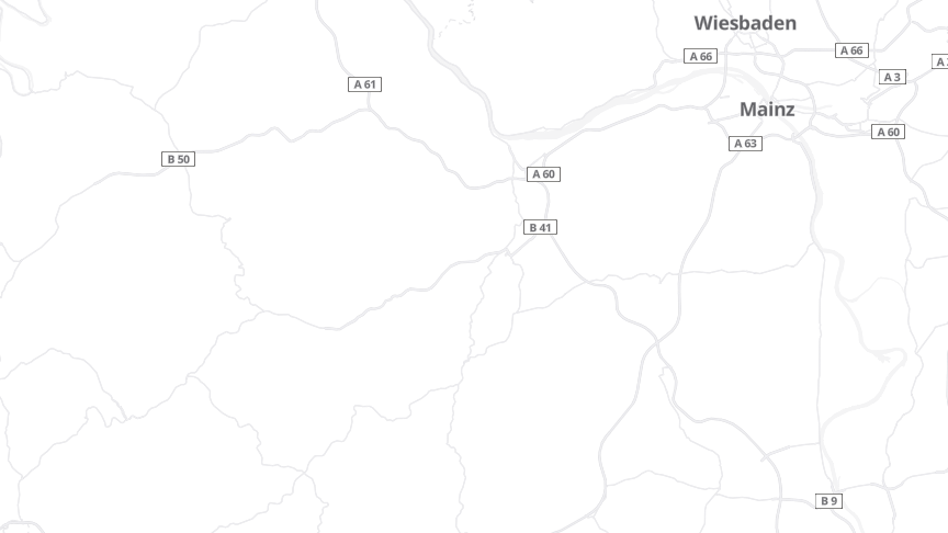 Map of the job locations
