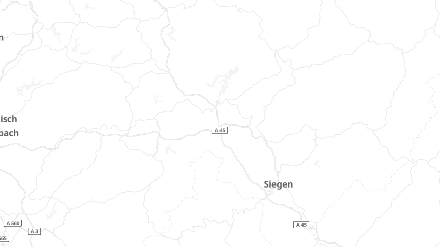 Map of the job locations