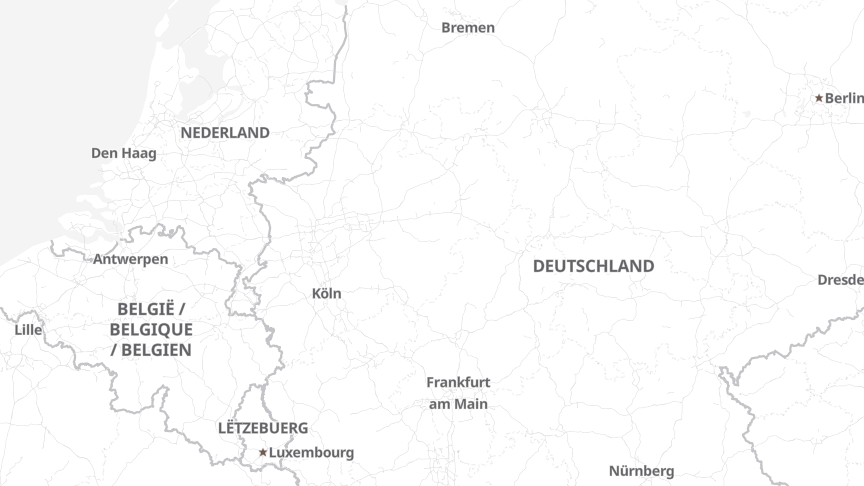Map of the locations of adp Merkur GmbH