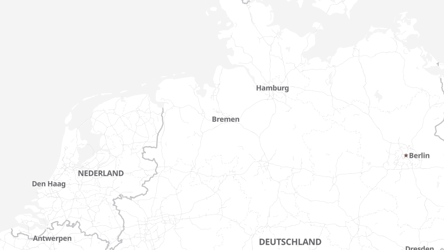 Map of the locations of Enercity AG