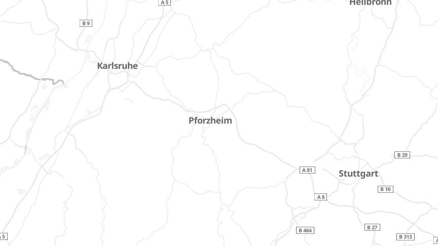 Map of the locations of PROCITEC GmbH