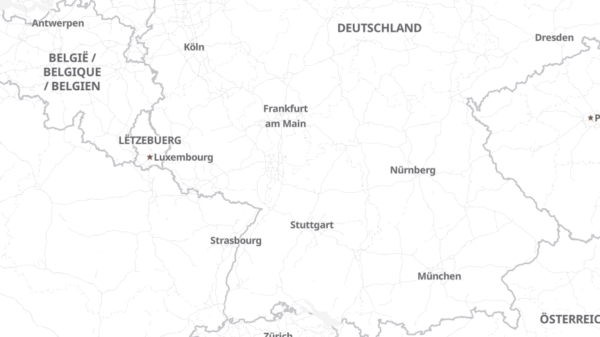 Map of the locations of Creditplus Bank Ag