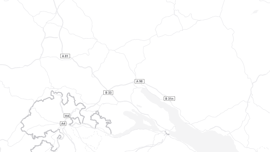 Map of the job locations