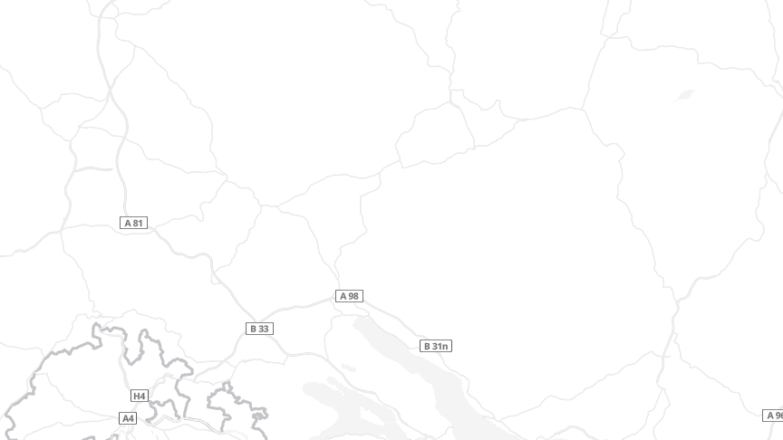 Map of the job locations