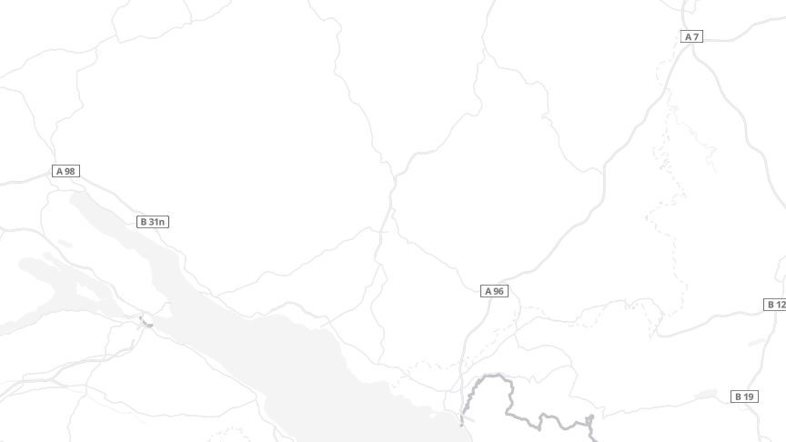 Map of the job locations