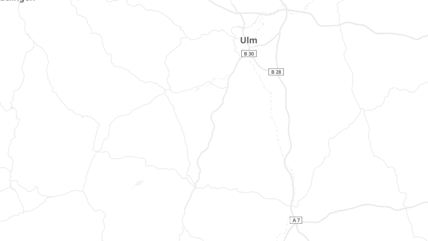 Map of the job locations