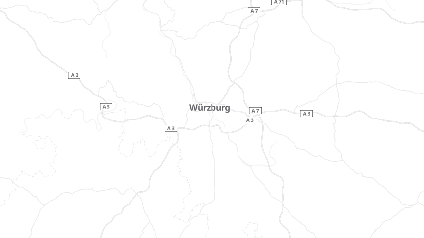 Map of the job locations