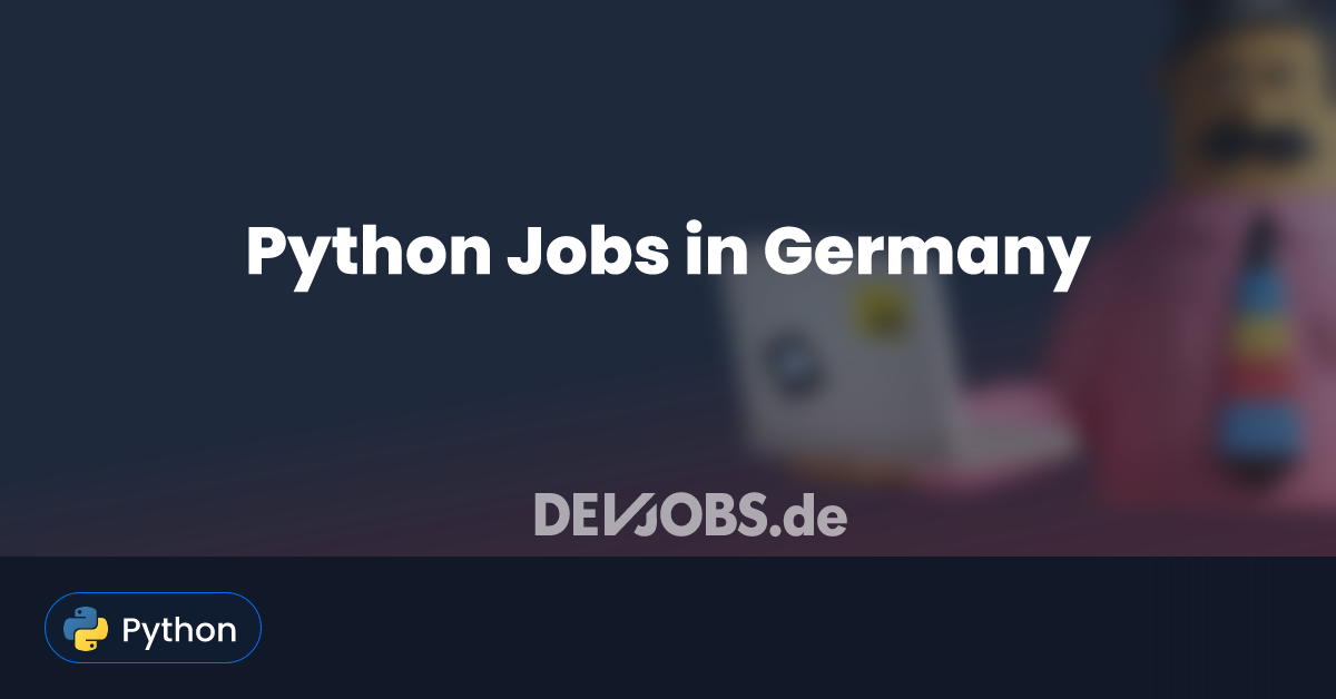 Python Jobs in Germany - DEVjobs.de