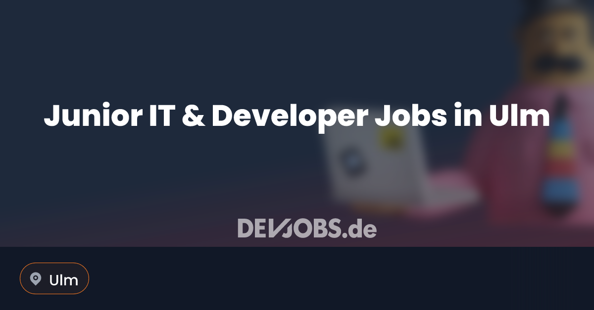 Junior Visual Basic for Applications Jobs in Ulm - DEVjobs.de